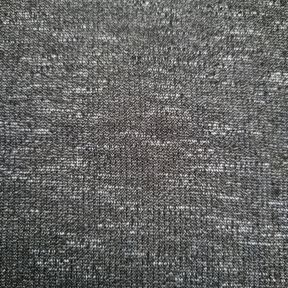 Matty M Women's Size S Dark Gray Cold Shoulder Thick Knit Stretch Rayon Top - Picture 3 of 7